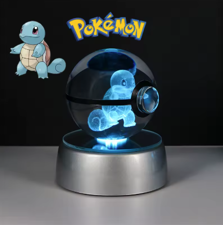 Lampe LED Pokémon - Boule Cristal 3D